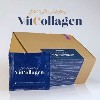 Premium VitCollagen suplement w saszetkach z kolagenem i wit. C na 30 dni