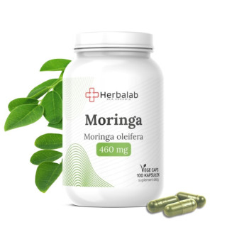 Moringa oleifera 460 mg vegańskie kapsułki 100 szt