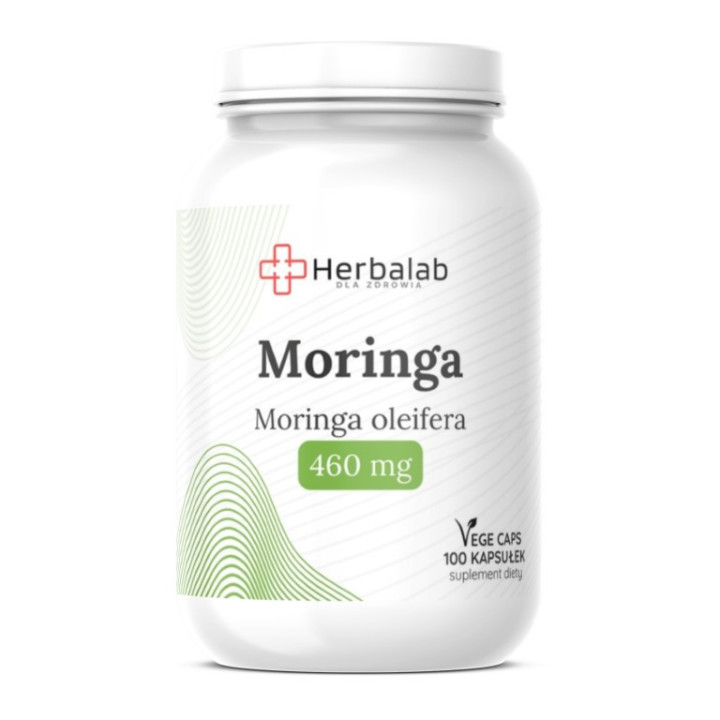 Moringa oleifera 460 mg vegańskie kapsułki 100 szt
