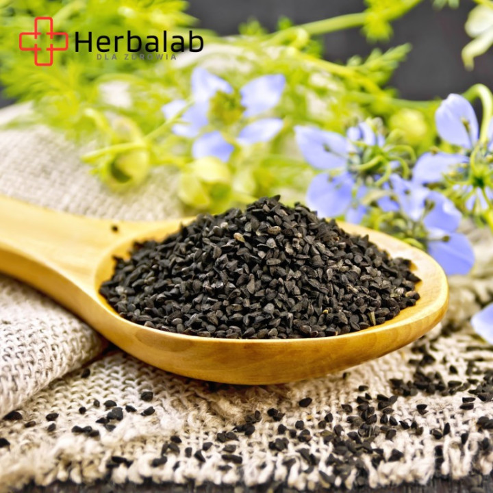 Czarnuszka NIgella sativa 390 mg Vege caps 100 kapsułek
