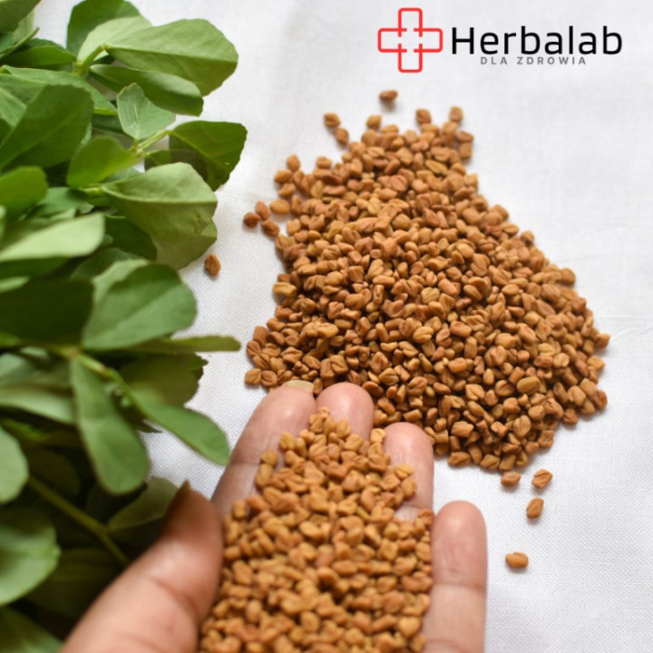 Kozieradka 530 mg Fenugreek na żołądek wrzody odporność 100 Vege caps