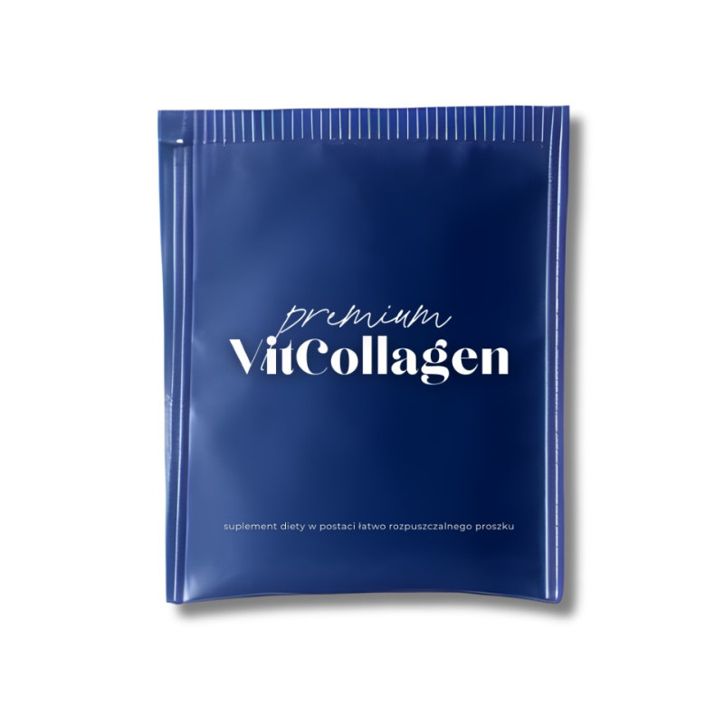 VitCollagen kolagen morski z witaminą C saszetka 6 g jedna porcja VitCollagen kolagen morski z witaminą C saszetka 6 g jedna porcja