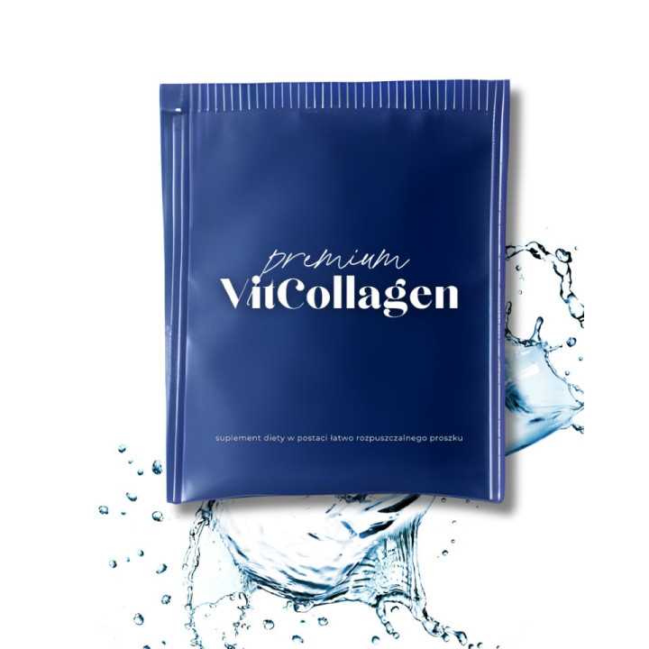 VitCollagen kolagen morski z witaminą C saszetka 6 g jedna porcja