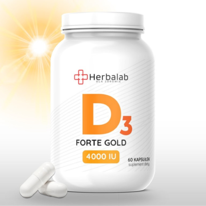 D3 Forte Gold 4000 IU Herbalab