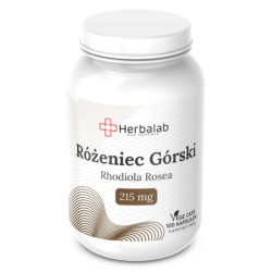 Różeniec Górski 215 mg czysty bez dodatków 100 Vege caps Herbalab
