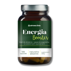 Energia Booster 100 kapsułek energia zmęczenie odporność