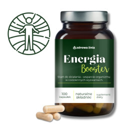 Energia Booster 100 kapsułek energia zmęczenie odporność