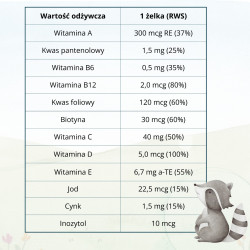 Premium WitaKids multiwitaminowe żelki dla dzieci bez cukru