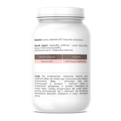 Skóra i Włosy 100 kapsułek witamina b7 Mocne włosy zdrowa cera Herbalab