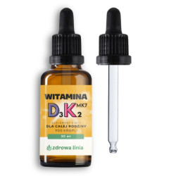 Witamina D3 + K2 MK7 Forte 900 porcji 30 ml