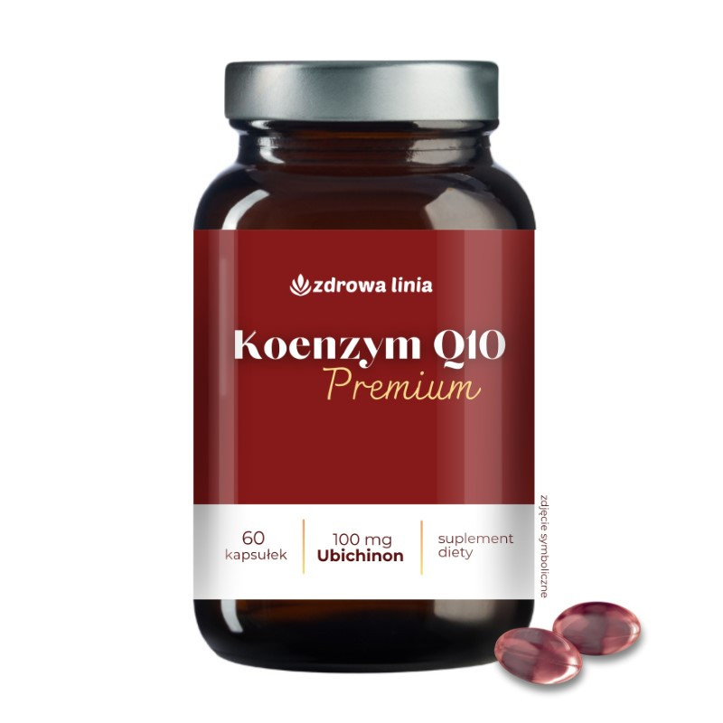 Koenzym q10 ubichinon PREMIUM 100mg 60 szt