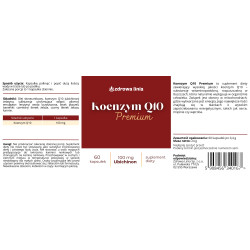 Koenzym q10 ubichinon PREMIUM 100mg 60 szt