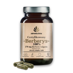 Berberys Certyfikowany Berberis 100% berberysu w kapsułce 100 szt.