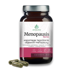 Menopausis FORTE na menopauzę 100 kapsułek koniczyna czerwona szyszki chmielu