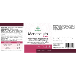 Menopausis FORTE na menopauzę 100 kapsułek koniczyna czerwona szyszki chmielu