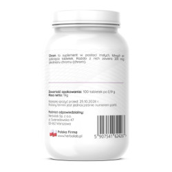Herbalab CHROM Forte max 200mcg 100 tabletek