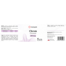 Herbalab CHROM Forte max 200mcg 100 tabletek