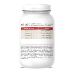 Herbalab ADEK Forte kompleks A,D3,E,K2 MK-7 - 1 tabletka dziennie 60 sztuk