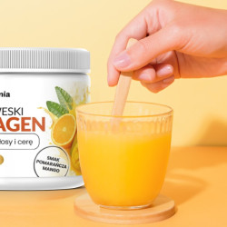 Kolagen Rybi NORWESKI stawy włosy cera smak mango pomarańcza