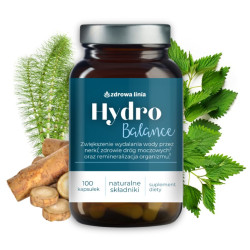 Hydro Balance kapsułki na nadmiar wody w organizmie Zdrowa Linia 100 kasułek