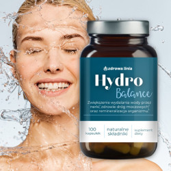 Hydro Balance kapsułki na nadmiar wody w organizmie Zdrowa Linia 100 kasułek
