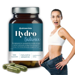 Hydro Balance kapsułki na nadmiar wody w organizmie Zdrowa Linia 100 kasułek