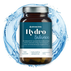 Hydro Balance kapsułki na nadmiar wody w organizmie Zdrowa Linia 100 kasułek