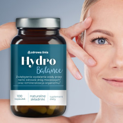 Hydro Balance kapsułki na nadmiar wody w organizmie Zdrowa Linia 100 kasułek