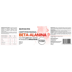 Beta-Alanina 100% Aminokwasy 250g CZYSTA