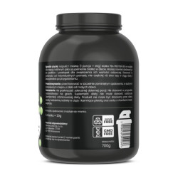 Białko 80% PEA PROTEIN 700g BIAŁKO Z GROCHU WEGAŃSKIE VEGE + miarka GRATIS
