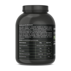 Białko 80% PEA PROTEIN 700g BIAŁKO Z GROCHU WEGAŃSKIE VEGE + miarka GRATIS