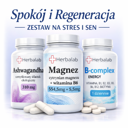 Spokój i Regeneracja - zestaw na stres i problemy ze snem BESTSELLER