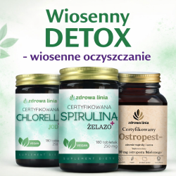 WIOSENNY DETOX - zestaw wiosenne oczyszczanie