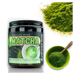 Zielona herbata Matcha w proszku 80 g Zdrowa Linia