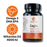 Cegła Suplement diety z wit.D3 4000 IU Omega3 wit. A