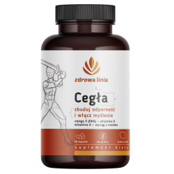 Cegła Suplement diety z wit.D3 4000 IU Omega3 wit. A