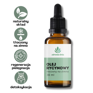 Olej rycynowy nierafinowany 30 ml