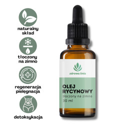 Olej rycynowy nierafinowany 30 ml