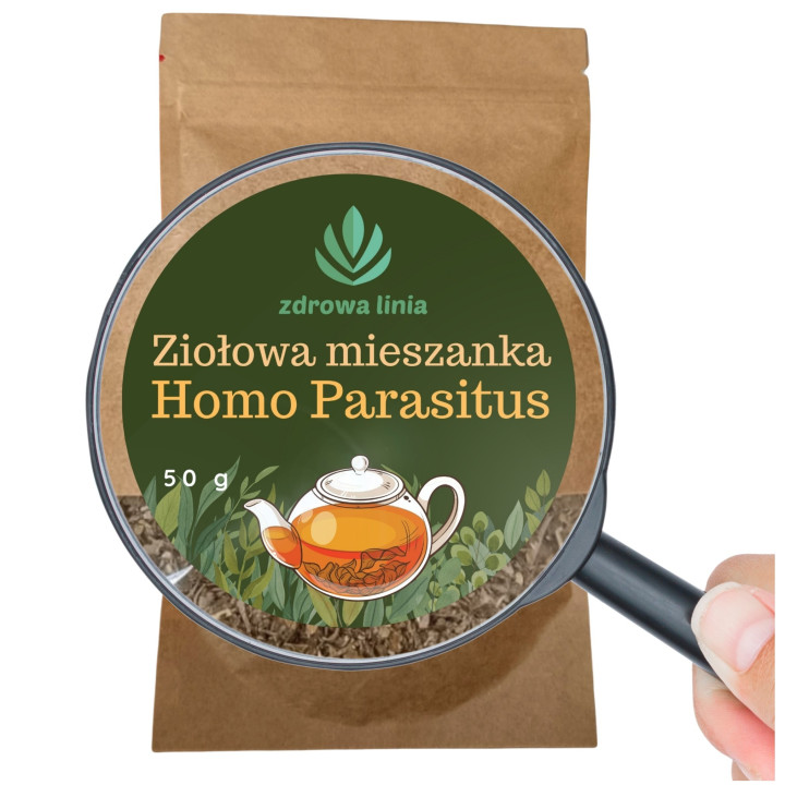 Ziołowa mieszanka homo parasitus" - 50g
