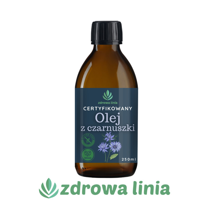 Certyfikowany olej z czarnuszki 250ml