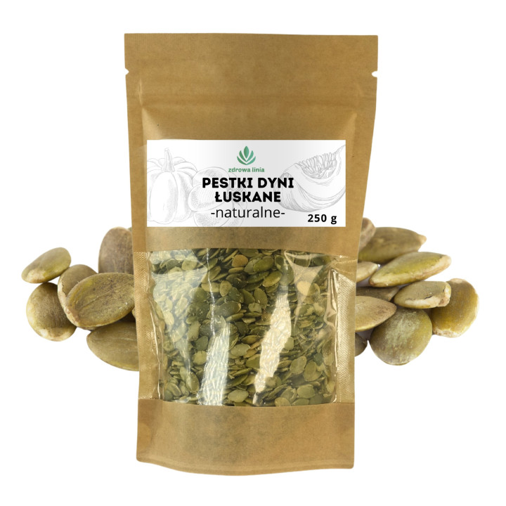 Świeże Pestki Dyni PREMIUM łuskane naturalne bez GMO