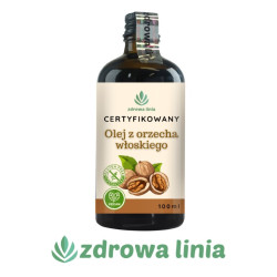 Certyfikowany Olej z orzecha włoskiego 100 ml