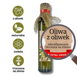 Oliwa z oliwek Extra Virgin 250 ml Olejarnia Giewont