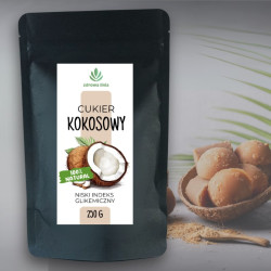 Cukier kokosowy naturalny 250 g zdrowy zamiennik cukru niskie IG 100 % natural