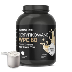 Certyfikowane Białko WPC 80 naturalne białko z BCAA