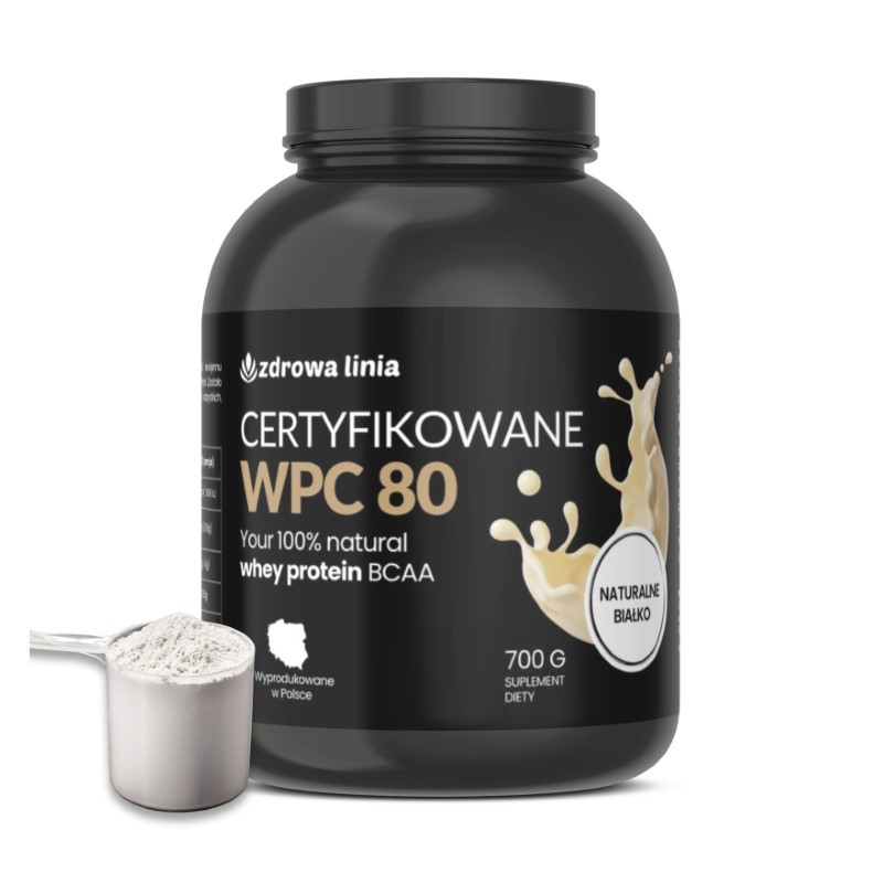 Certyfikowane Białko WPC 80 naturalne białko z BCAA Certyfikowane Białko WPC 80 naturalne białko z BCAA