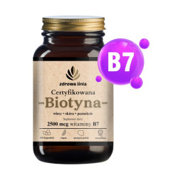 biotyna 2,5 mg certyfikat vegan 100 szt