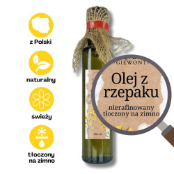 Olejarnia Giewont - Olej z Rzepaku 500ml