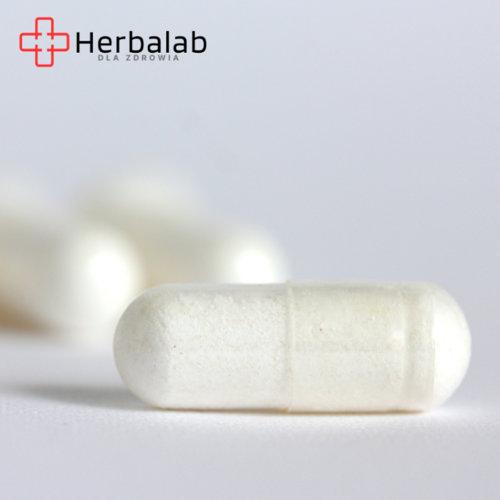 Herbalab Magnez organiczny + witamina B6 - 100 kapsułek