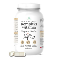 Premium Kompleks Witamin dla psów i kotów